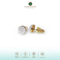 Anting Subeng Perak Koleksi Jepun Sterling Silver 925 Gold Plated