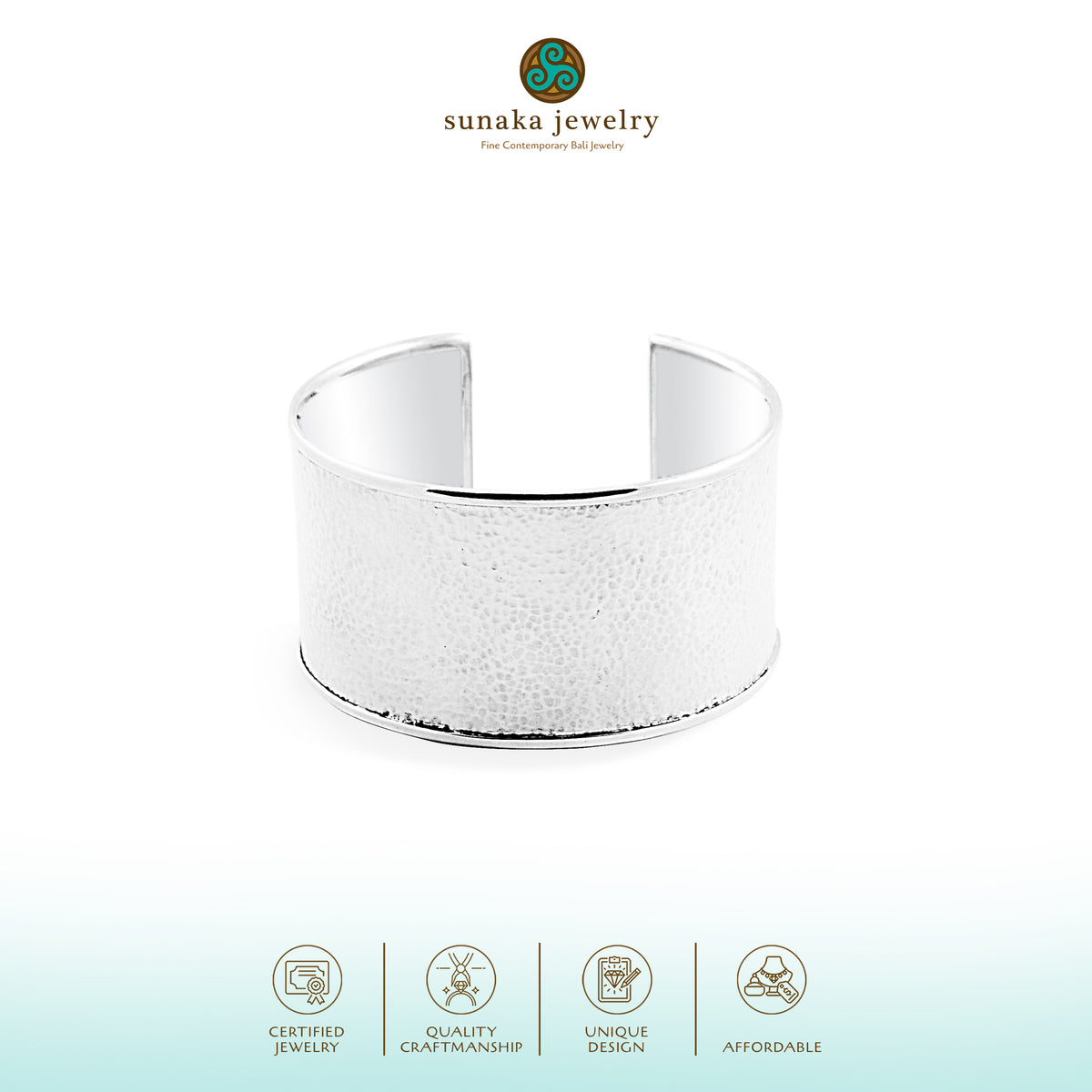 Gelang Bangle Perak 925 Koleksi Getokan