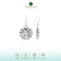Anting Dangling Bulat Wanita Perak 925 Koleksi Bhineka