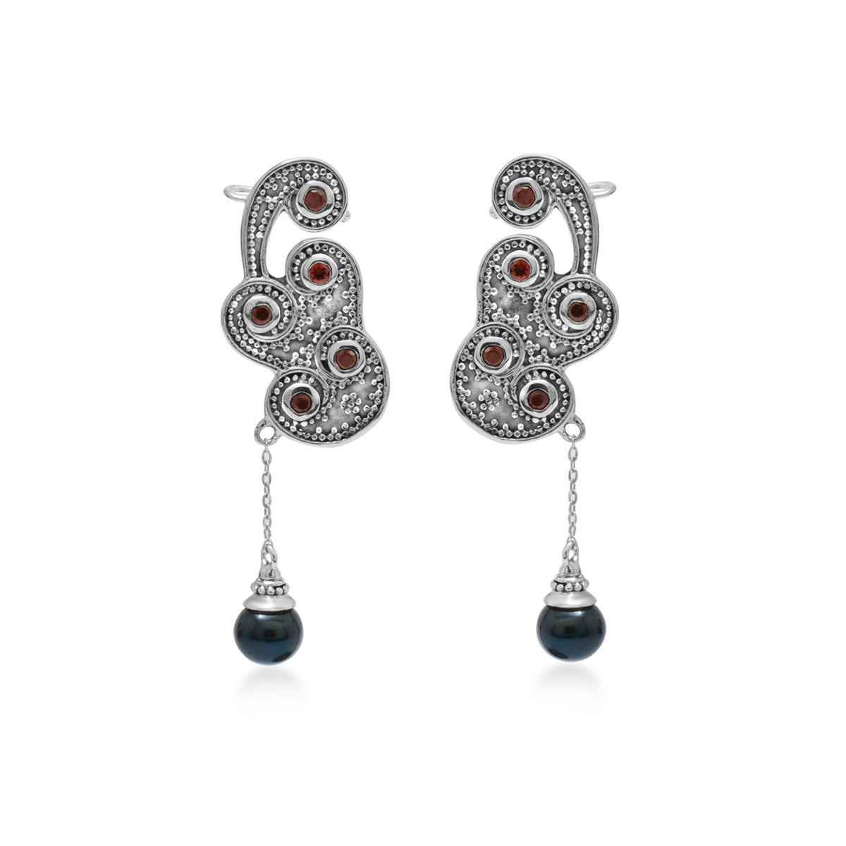 Anting Earclimber 1 Perak 925 Koleksi Wangsa