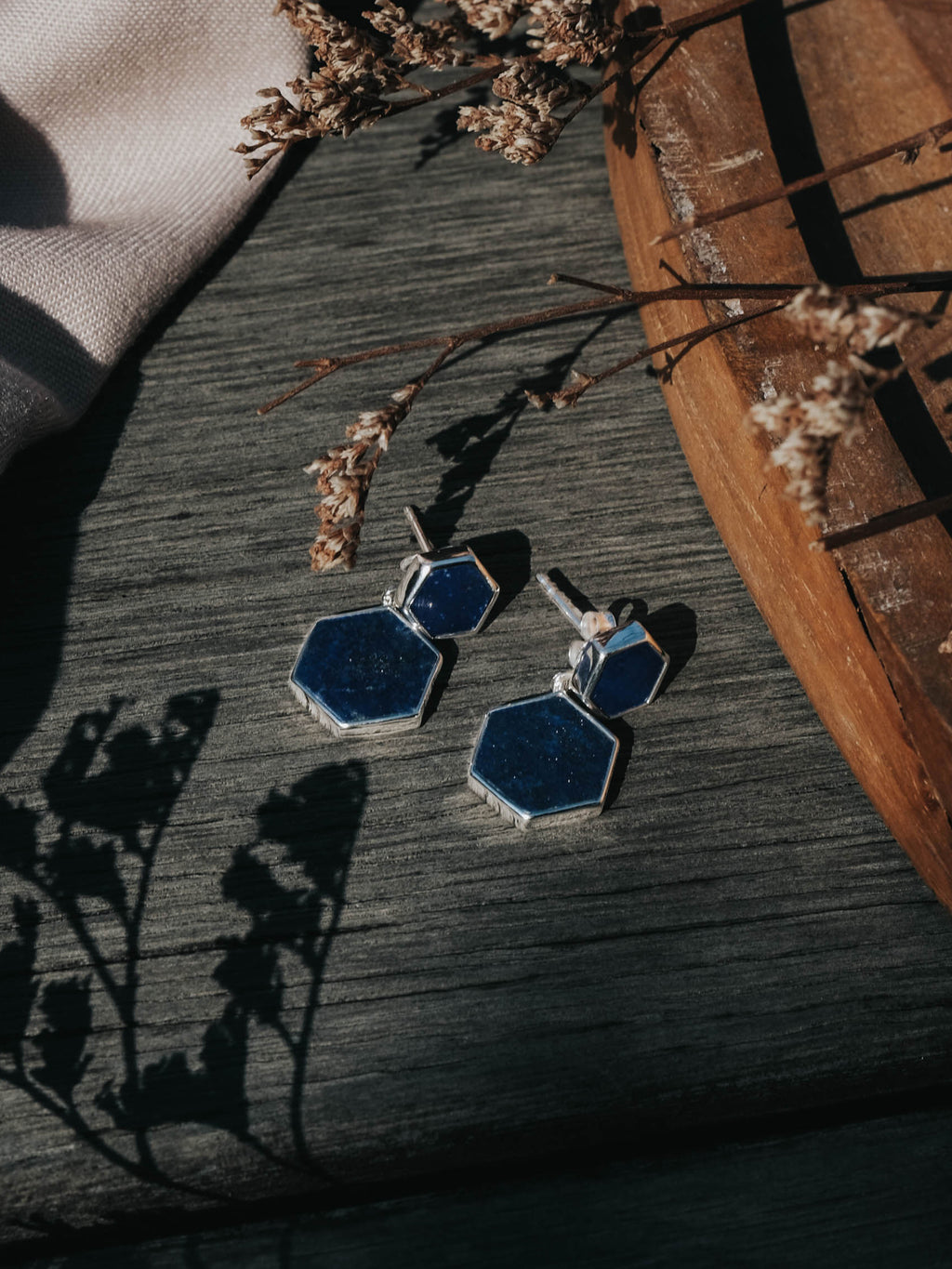 Anting Big Stud Koleksi Jali Sterling Silver 925