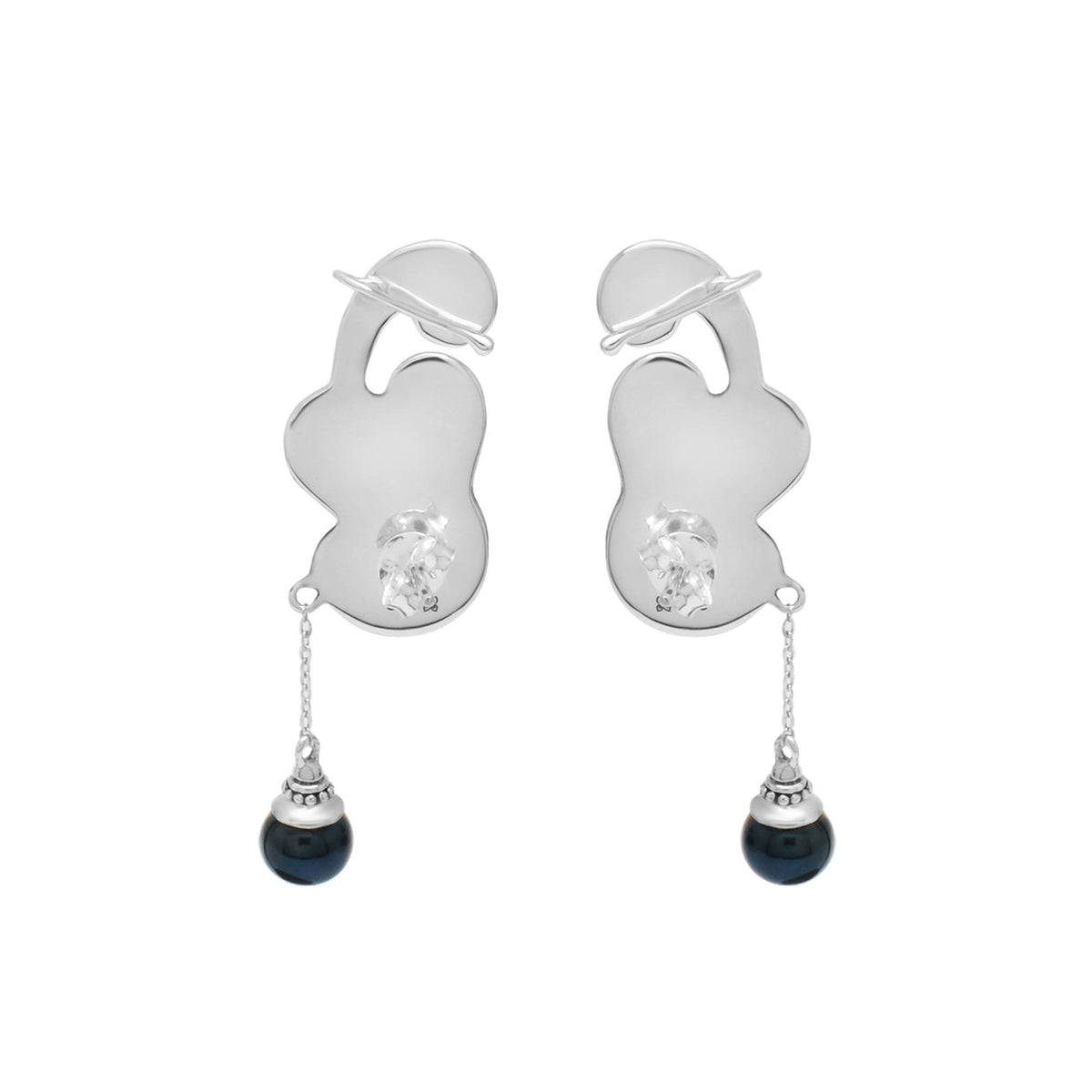 Anting Earclimber 1 Perak 925 Koleksi Wangsa