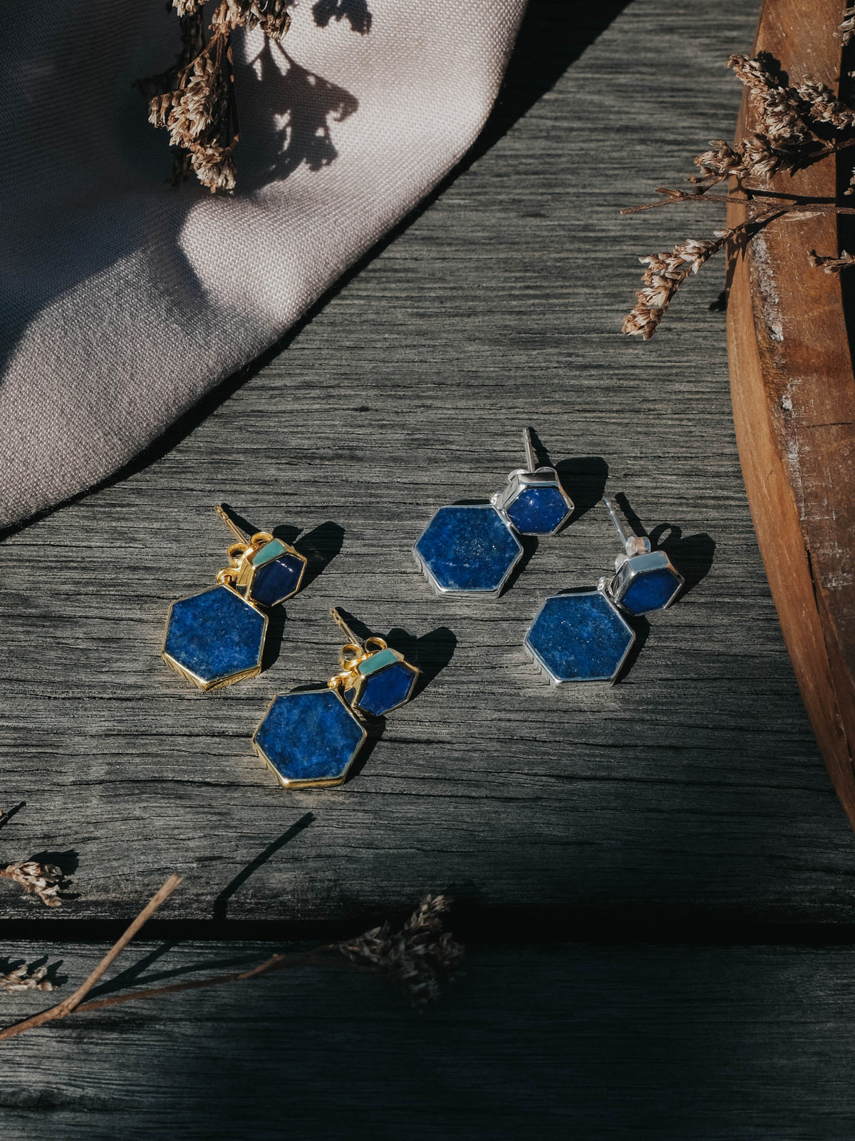 Anting Big Stud Koleksi Jali Sterling Silver 925