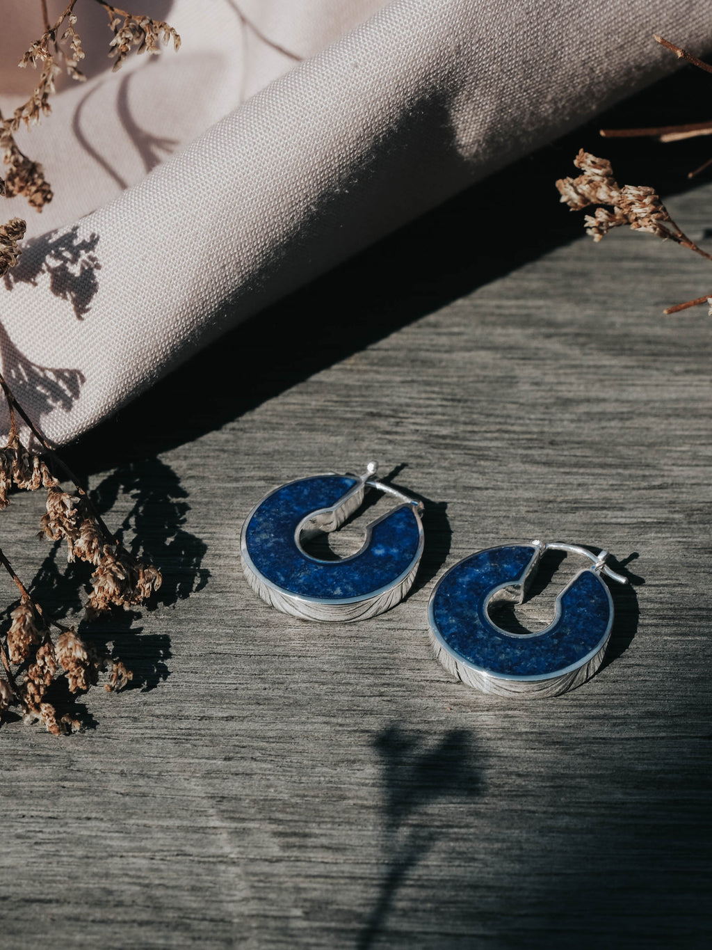 Anting Hoop Koleksi Jali Sterling Silver 925