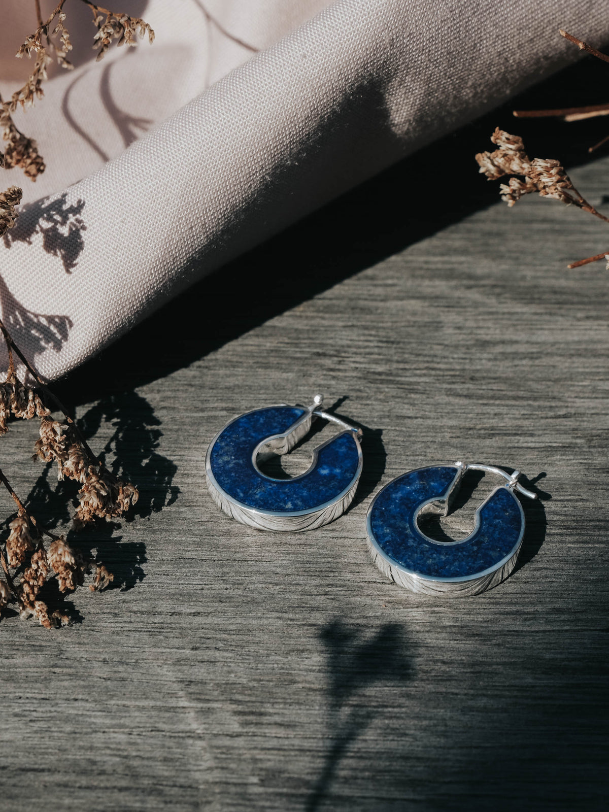Anting Hoop Koleksi Jali Sterling Silver 925