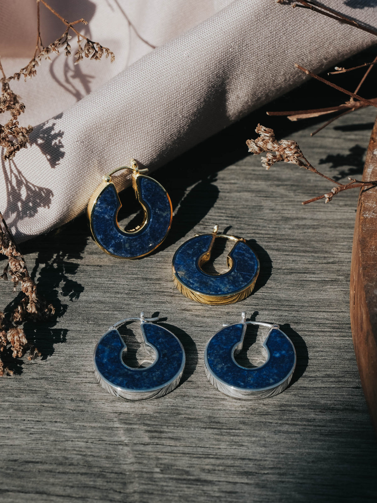 Anting Hoop Koleksi Jali Sterling Silver 925