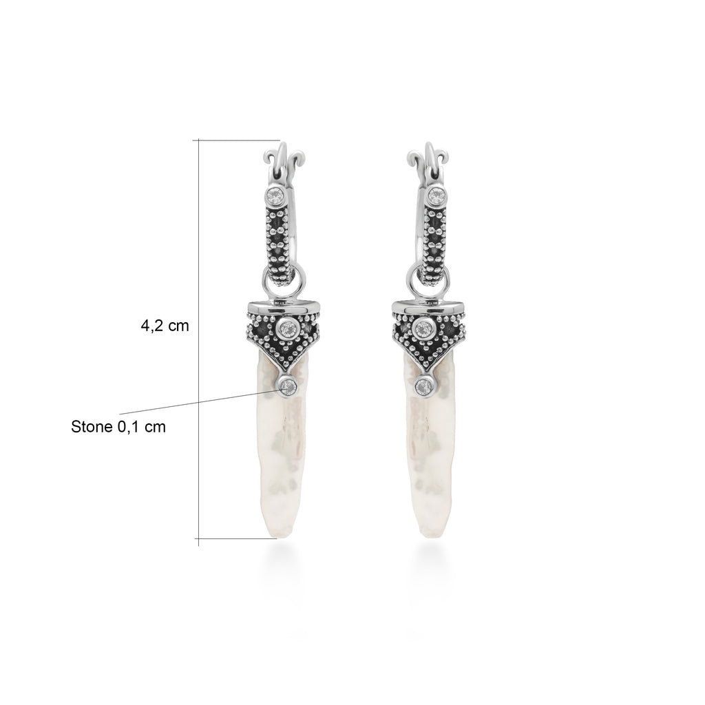 Anting Hoop Perak 925 Koleksi Biwa
