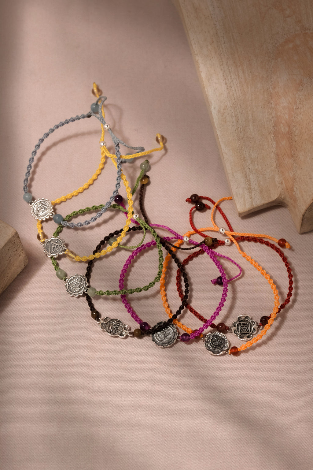 Gelang Tali Anyaman Koleksi Cakra Sterling Silver 925
