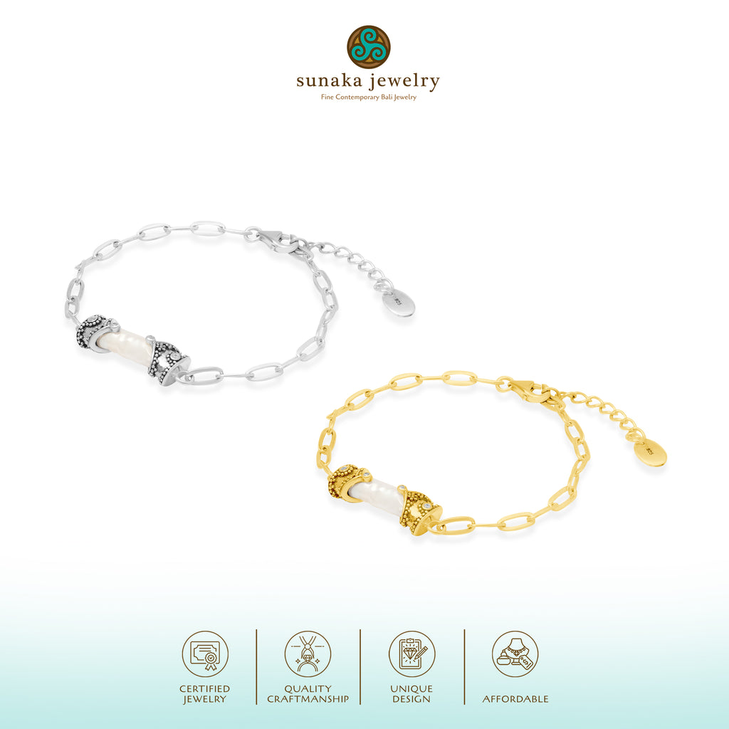 Gelang Perak 925 Koleksi Biwa
