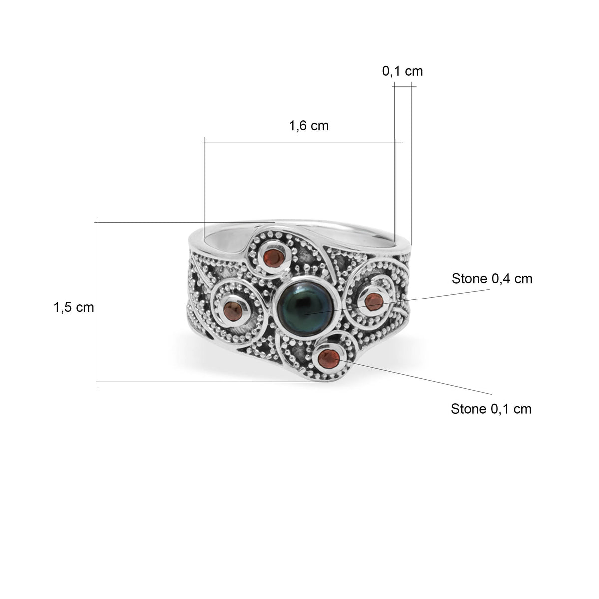 Cincin Perak 925 Koleksi Wangsa