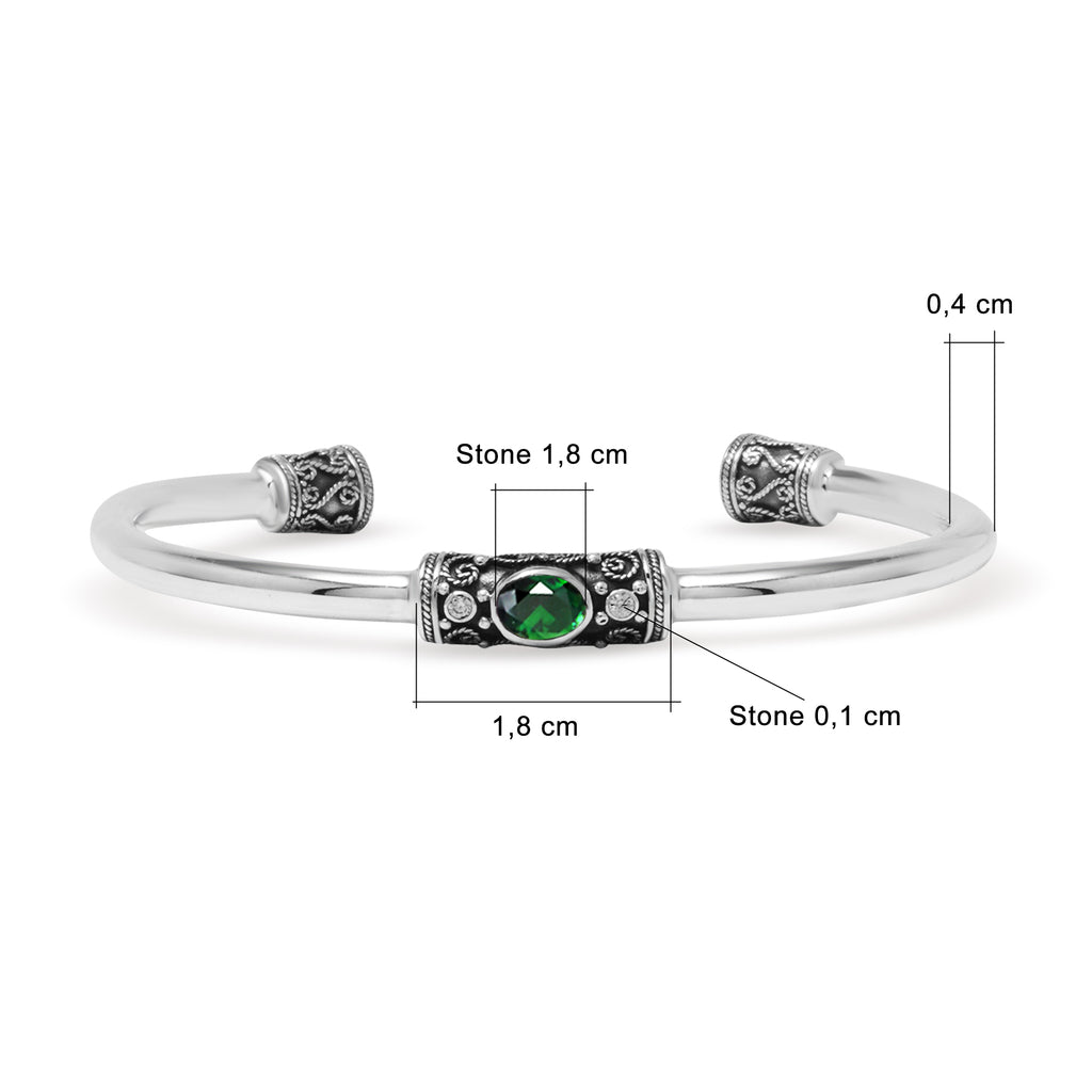 Gelang Bangle Perak 925 Koleksi Renggana