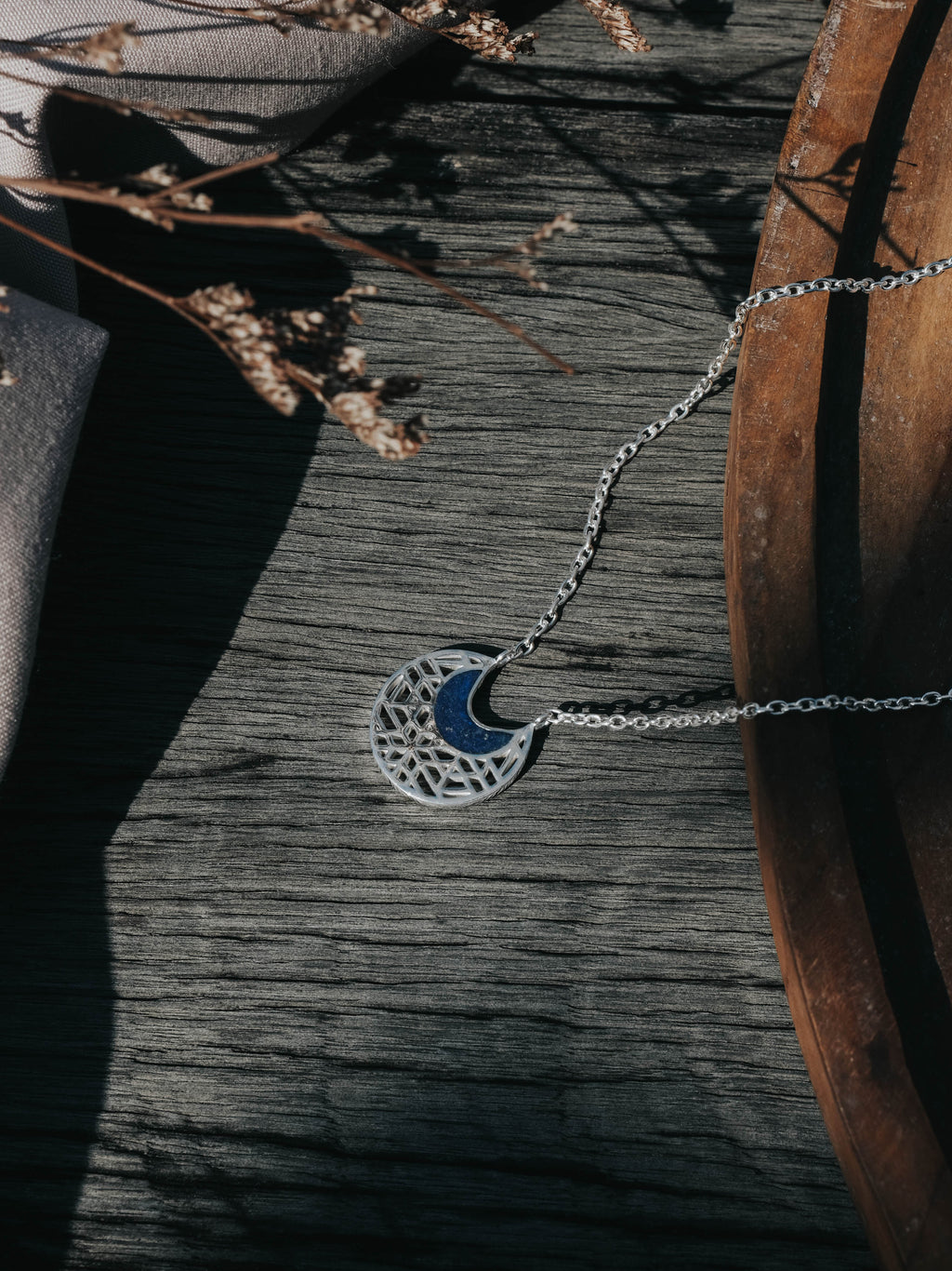 Kalung Round Koleksi Jali Sterling Silver 925