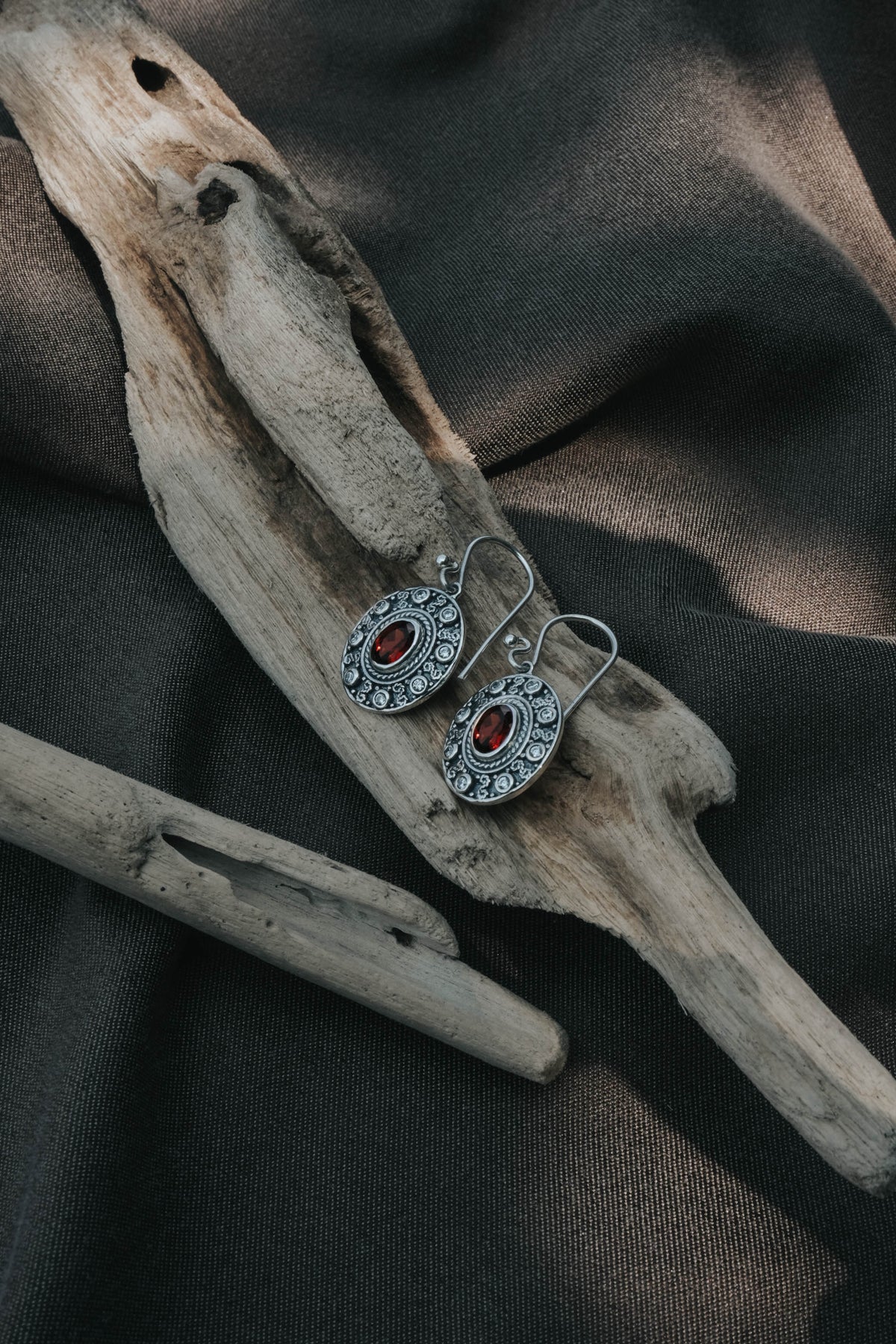 Anting Dangling Perak 925 Koleksi Renggana
