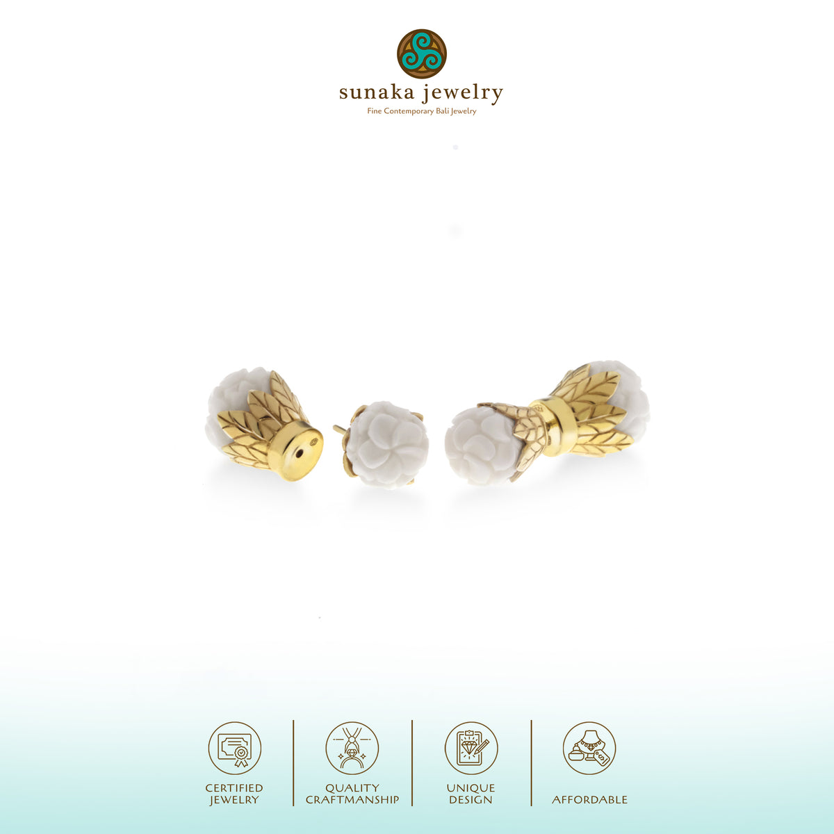 Anting Perak 925 Koleksi Jepun Celebrity Earrings