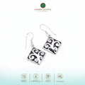 Anting Dangling Perak 925 Koleksi Gergajian