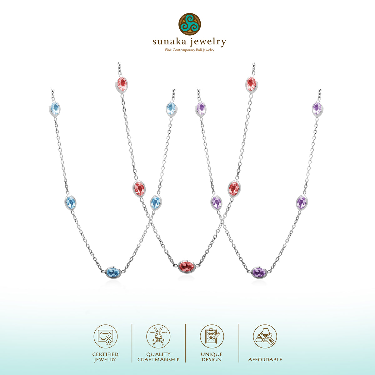 Kalung Chain Perak 925 Koleksi Ritchie