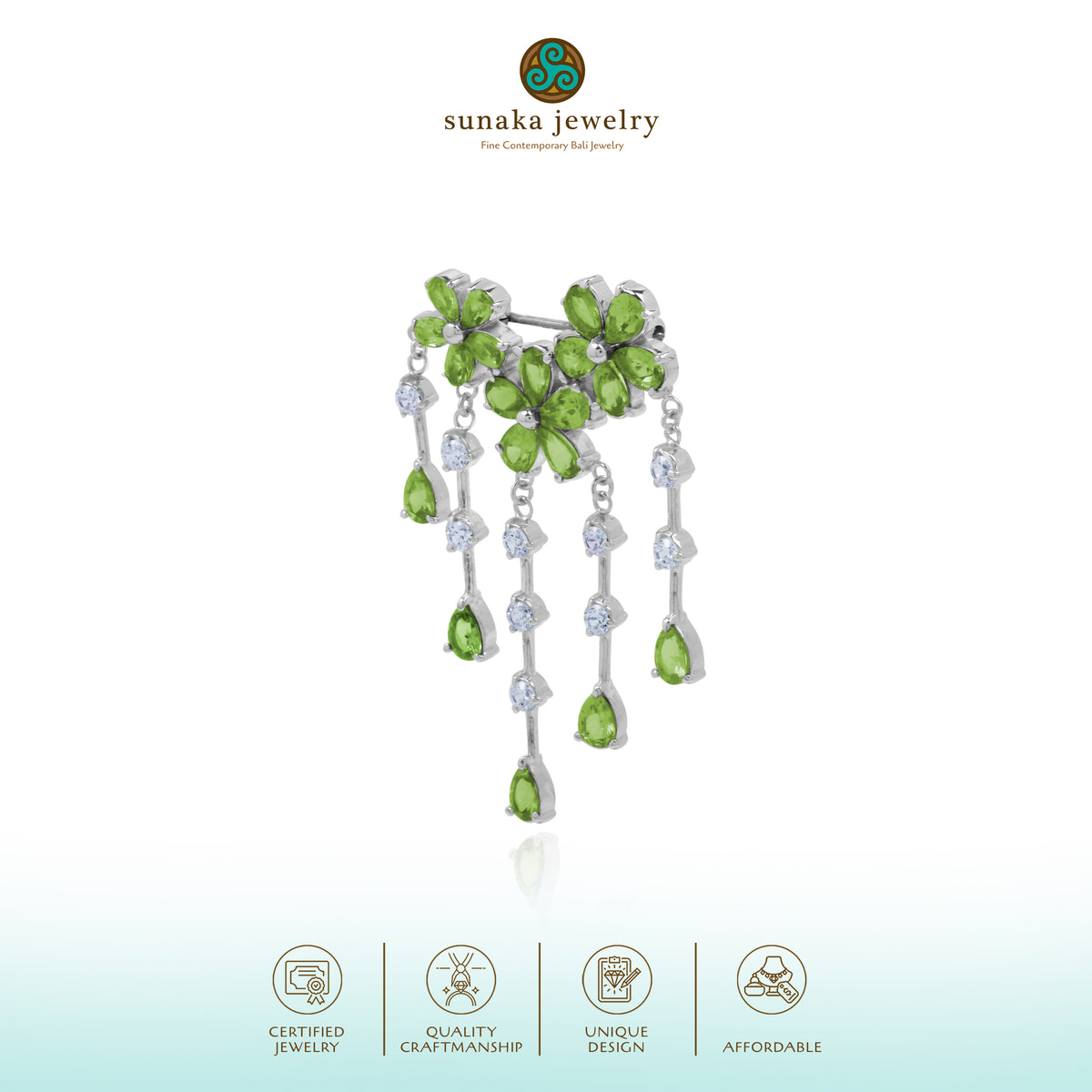 Bros Perak Koleksi Floral Lush Sterling Silver 925