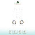 Ayung Collection 925 Silver Large Threader Earrings