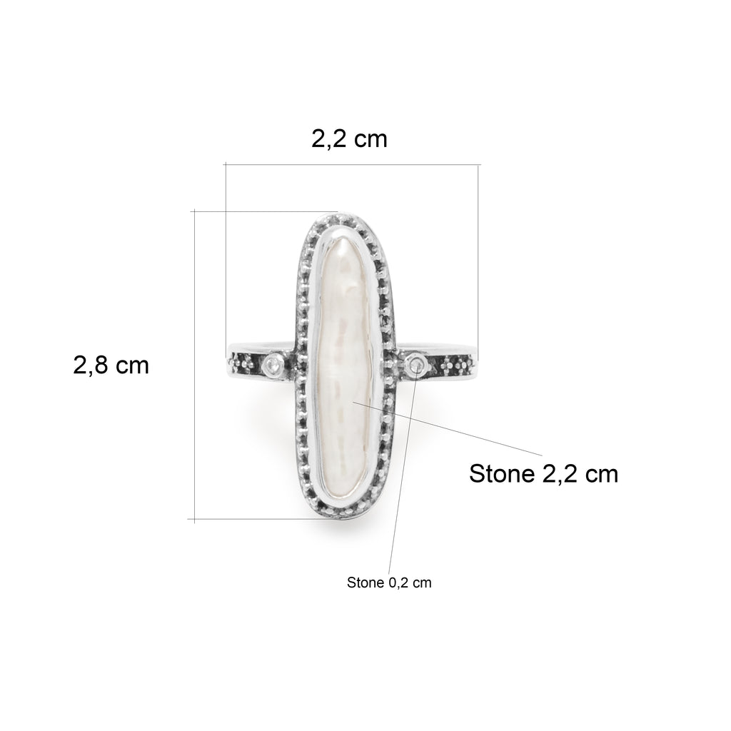 Cincin Perak 925 Koleksi Biwa