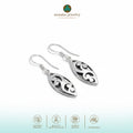 Anting Dangling Perak 925 Koleksi Gergajian