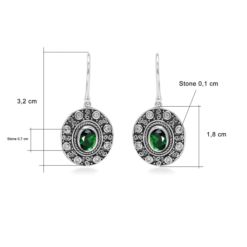 Anting Dangling Perak 925 Koleksi Renggana