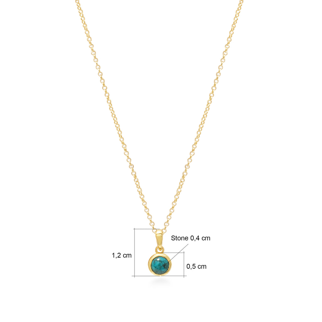Kalung Duo Pendant Perak 925 Koleksi Azzura