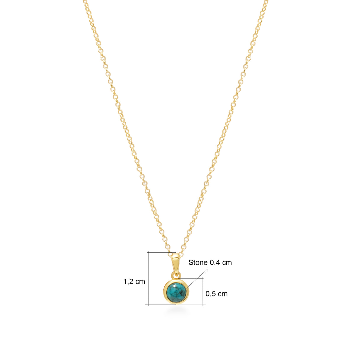 Kalung Duo Pendant Perak 925 Koleksi Azzura