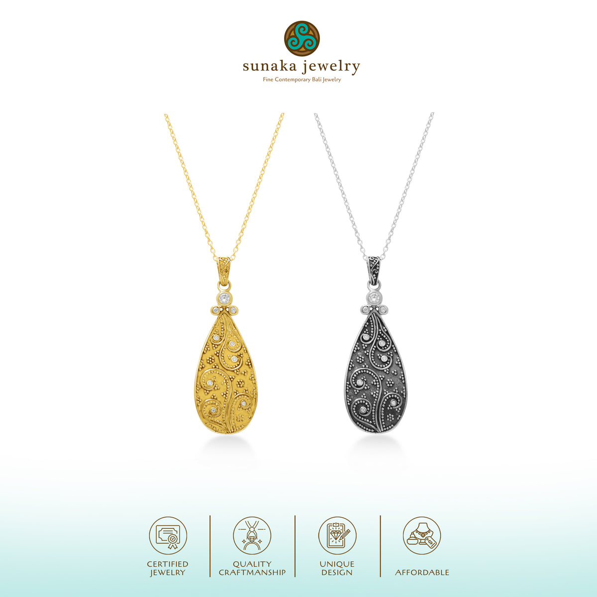Kalung Perak 925 Koleksi Jejawanan