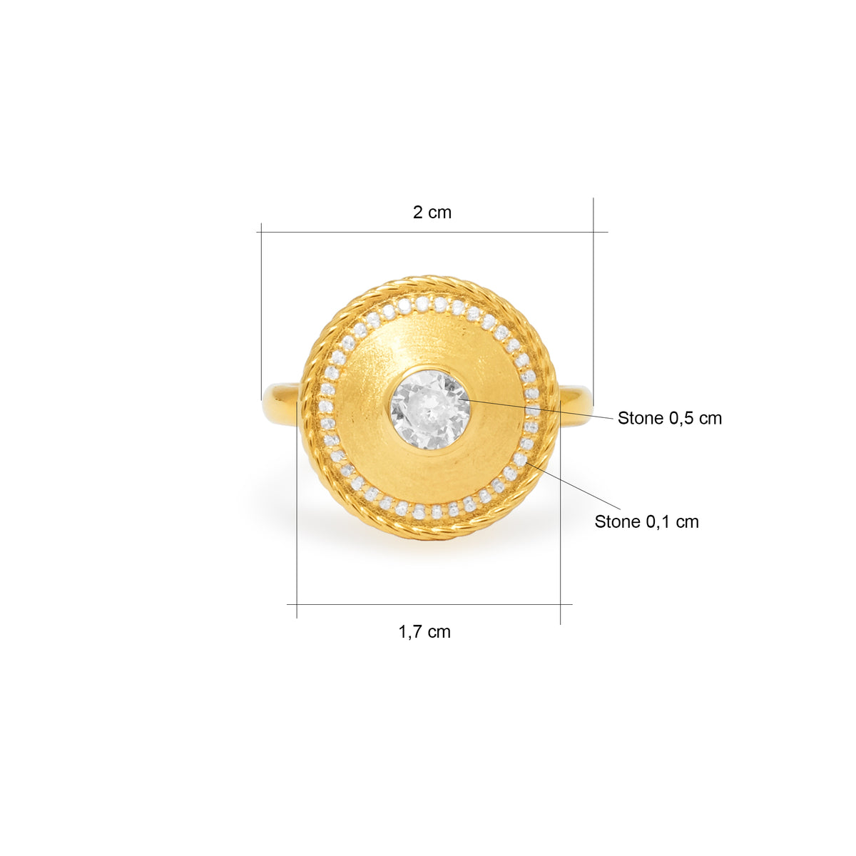 Cincin Koleksi Gana Sterling Silver 925