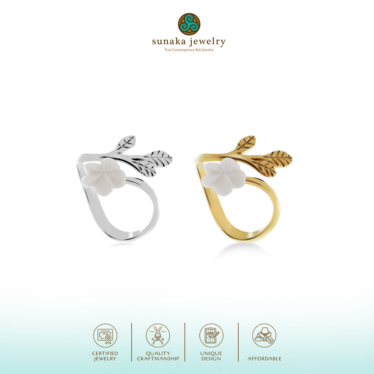 Cincin Dainty Adjustment Koleksi Jepun