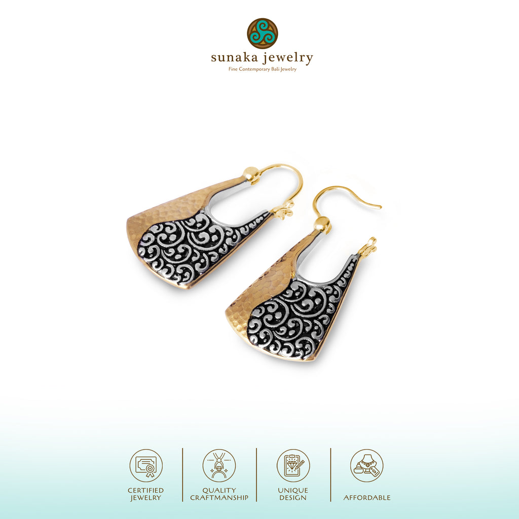 Anting Hoop Kecil Perak 925  Koleksi Ayung
