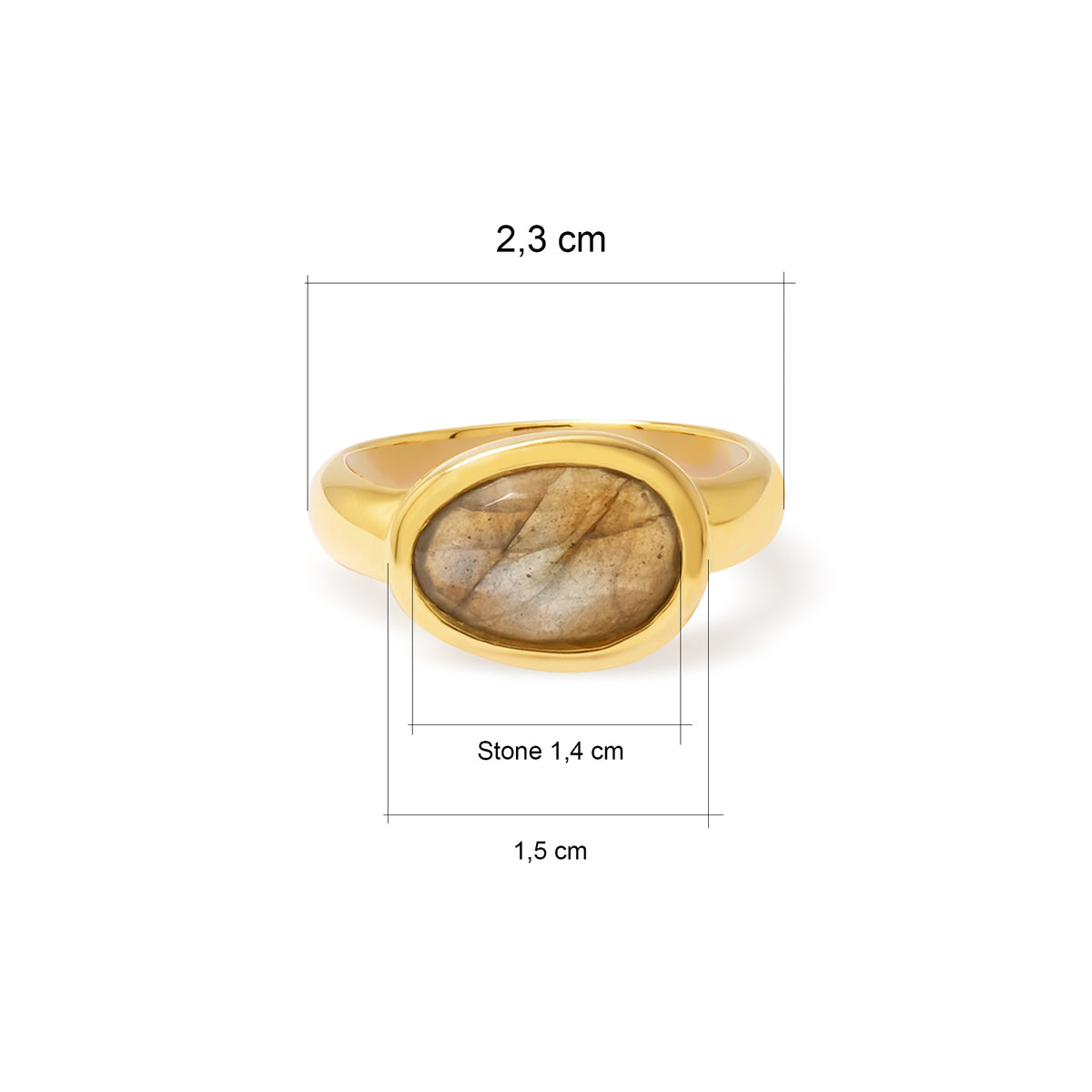 Cincin 2 Perak 925 Koleksi Brillo