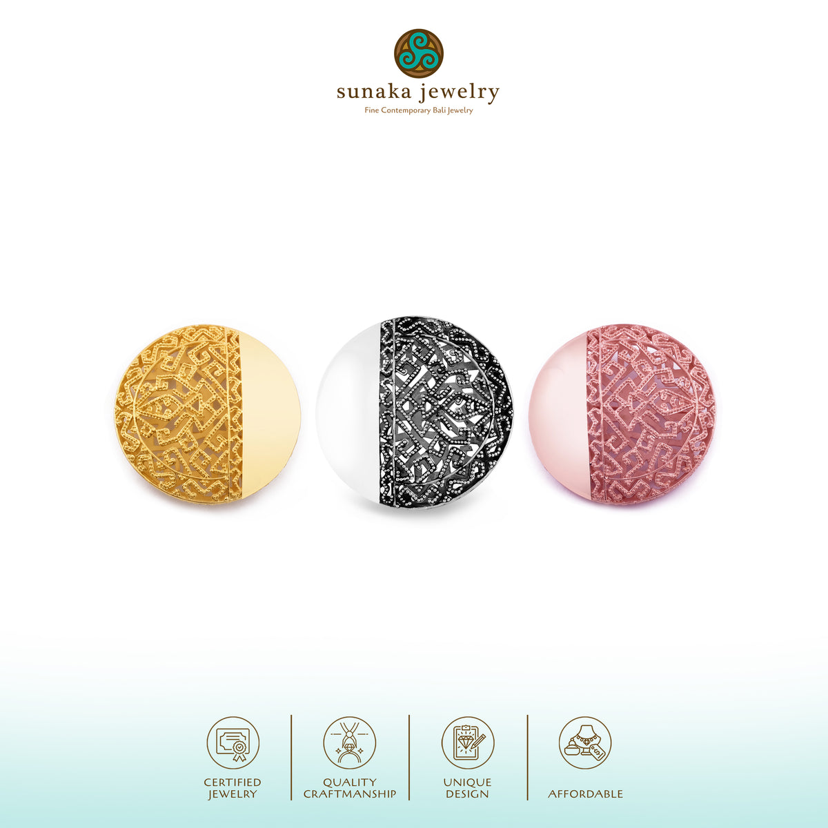 Bross Perak 925 Koleksi Songket Bali