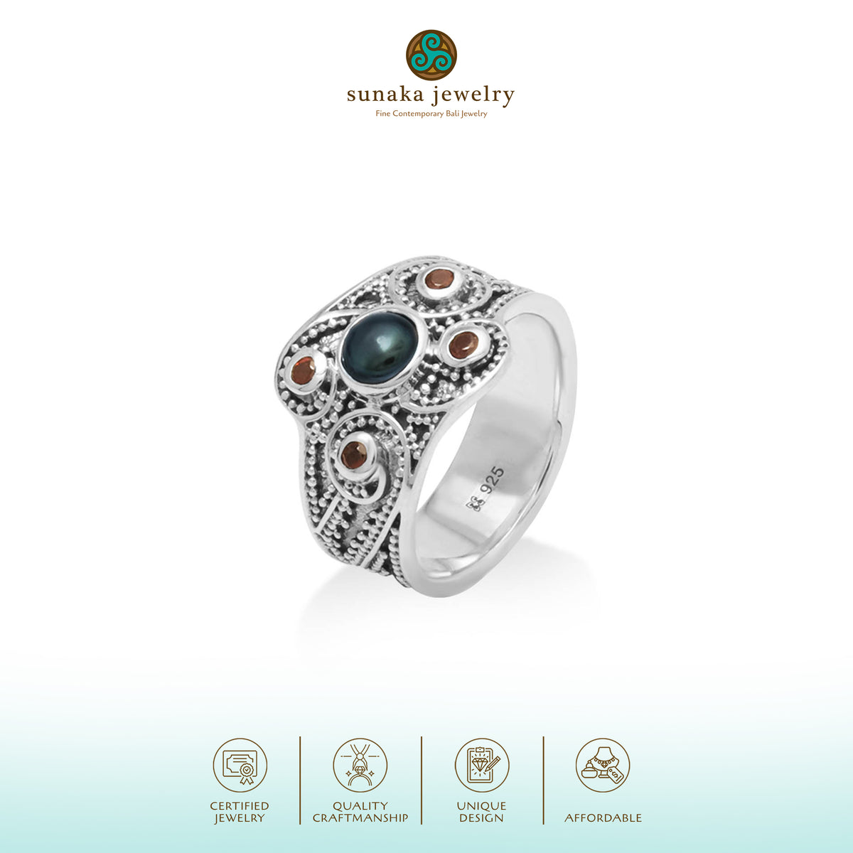 Cincin Perak 925 Koleksi Wangsa