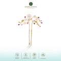 925 Silver Small Needle Gold Plated Orchid Collection