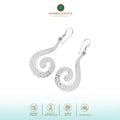 Anting Dangling Perak 925 Koleksi Getokan