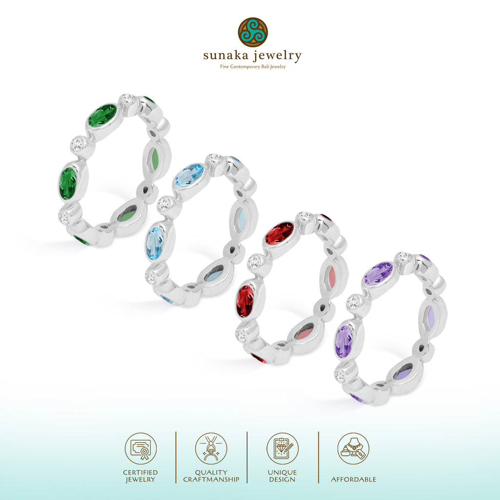 Cincin Perak 925 Koleksi Alleania