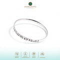 Gelang Bangle Perak 925 Koleksi Gergajian