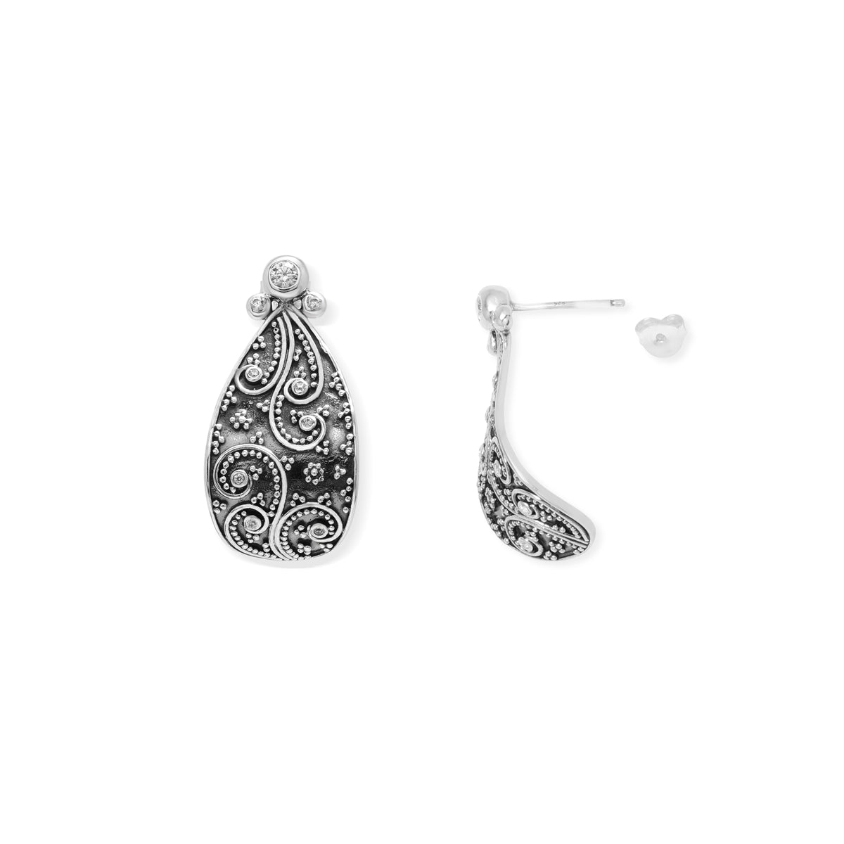 Anting Stud Perak 925 Koleksi Jejawanan