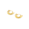 Anting Koleksi Sunburn Gold Plated Sterling Silver 925