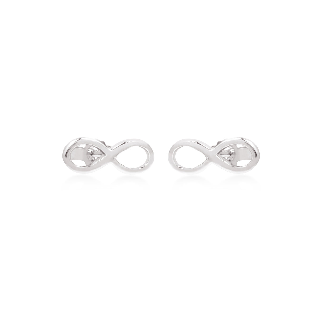 Anting Stud Koleksi Infinity Sterling Silver 925