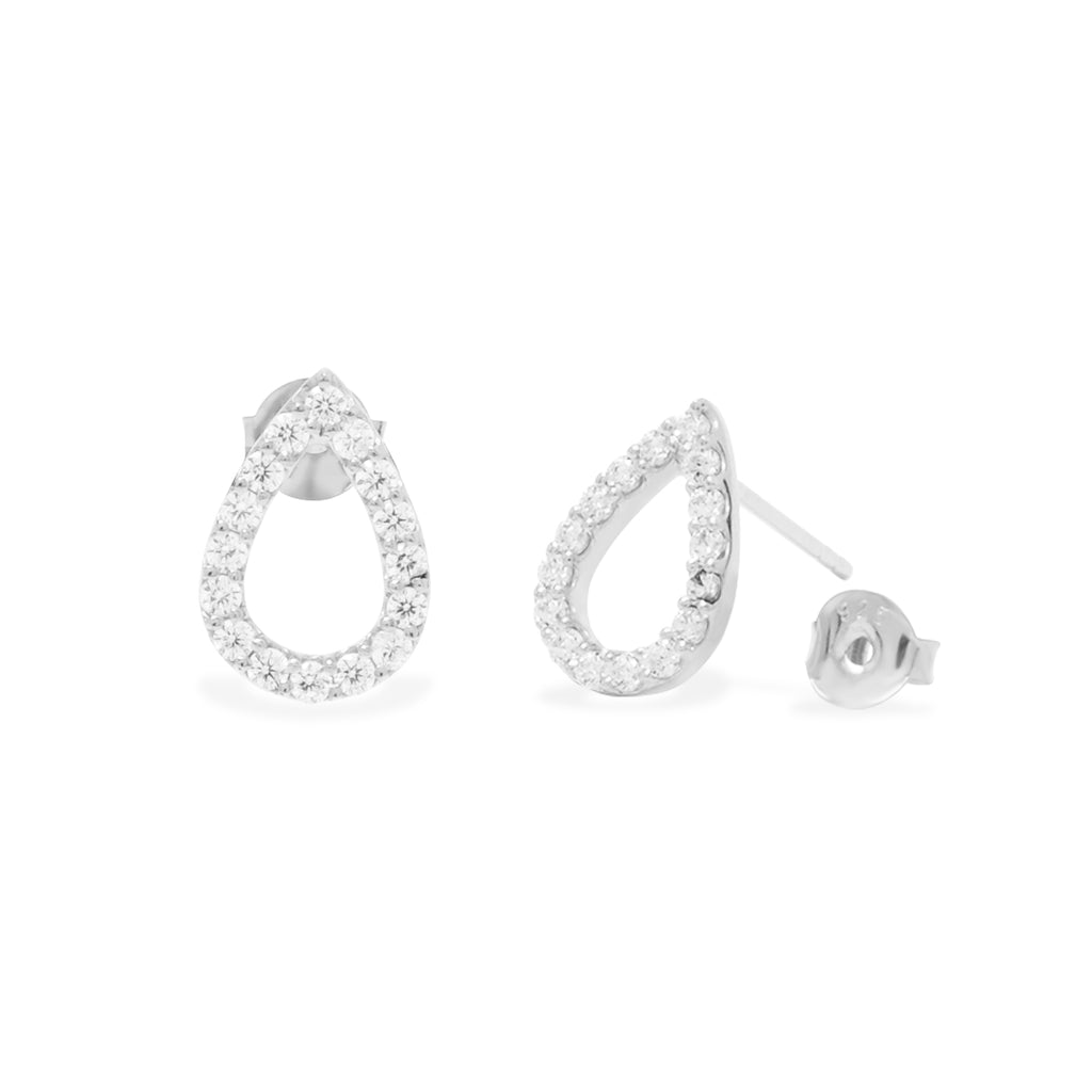 Anting Stud Koleksi Pears Sterling Silver 925