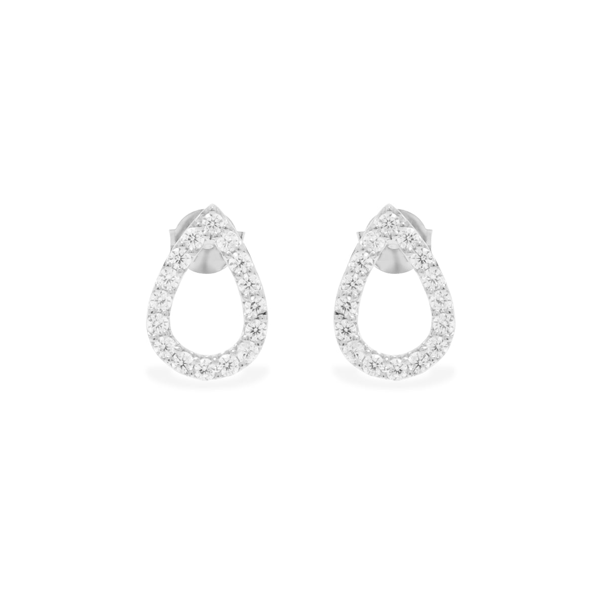 Anting Stud Koleksi Pears Sterling Silver 925