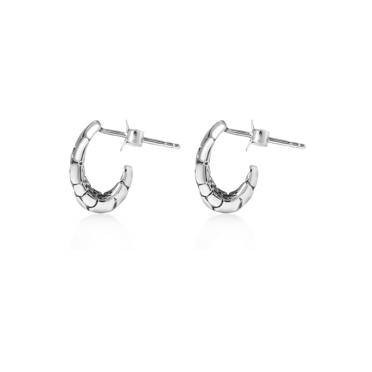 Anting Stud Koleksi Pebble Sterling Silver 925