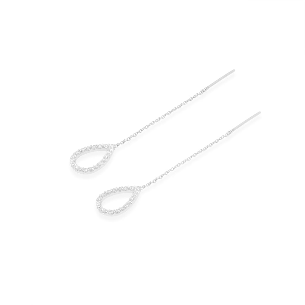 Anting Threader Koleksi Pears Sterling Silver 925