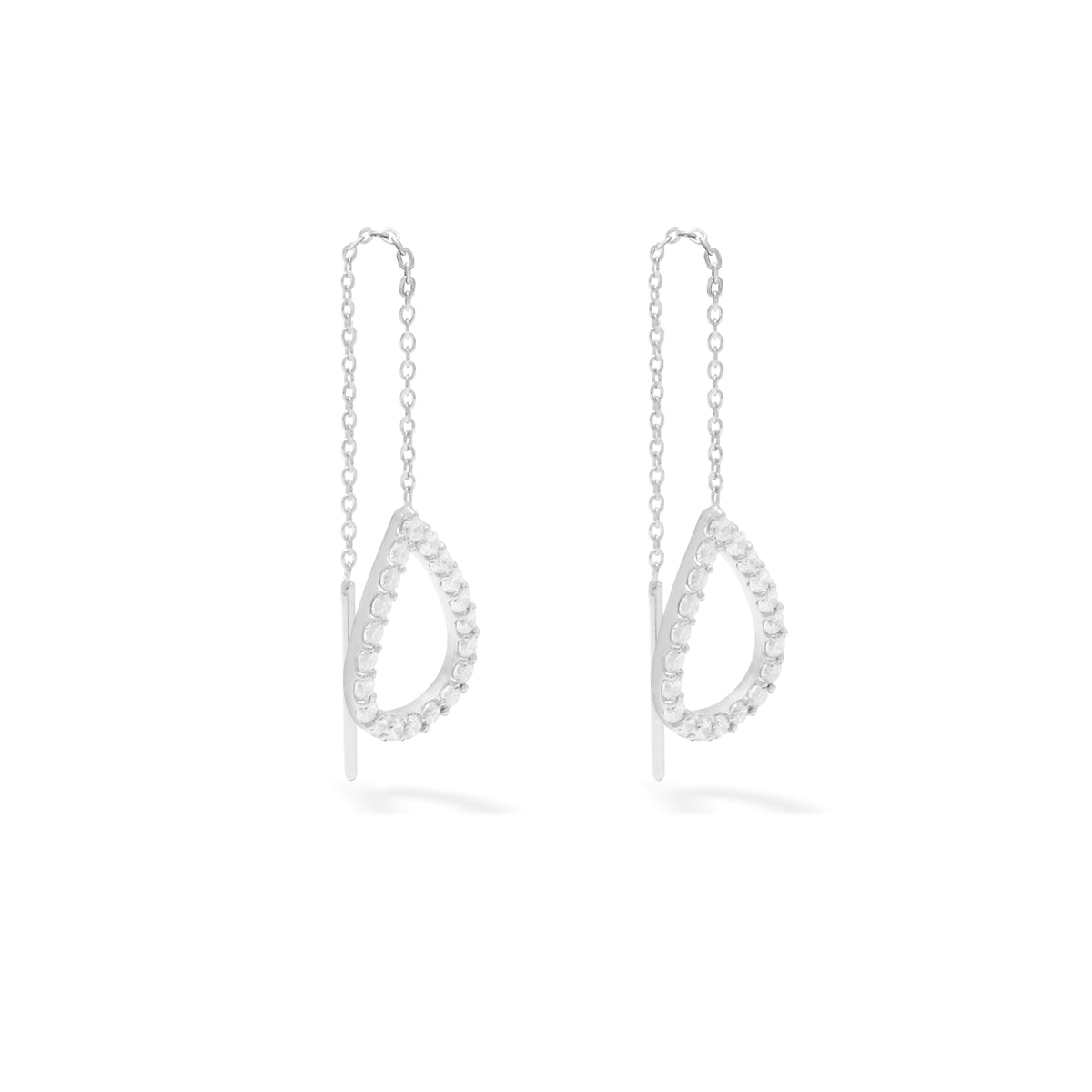 Anting Threader Koleksi Pears Sterling Silver 925
