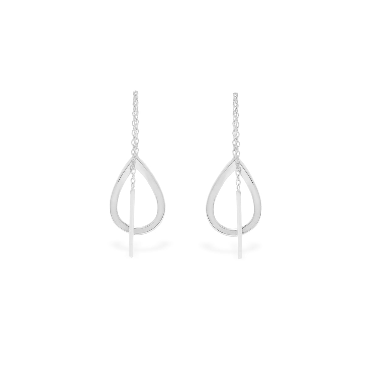 Anting Threader Koleksi Pears Sterling Silver 925