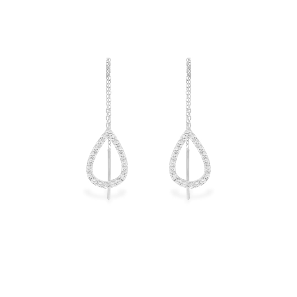 Anting Threader Koleksi Pears Sterling Silver 925