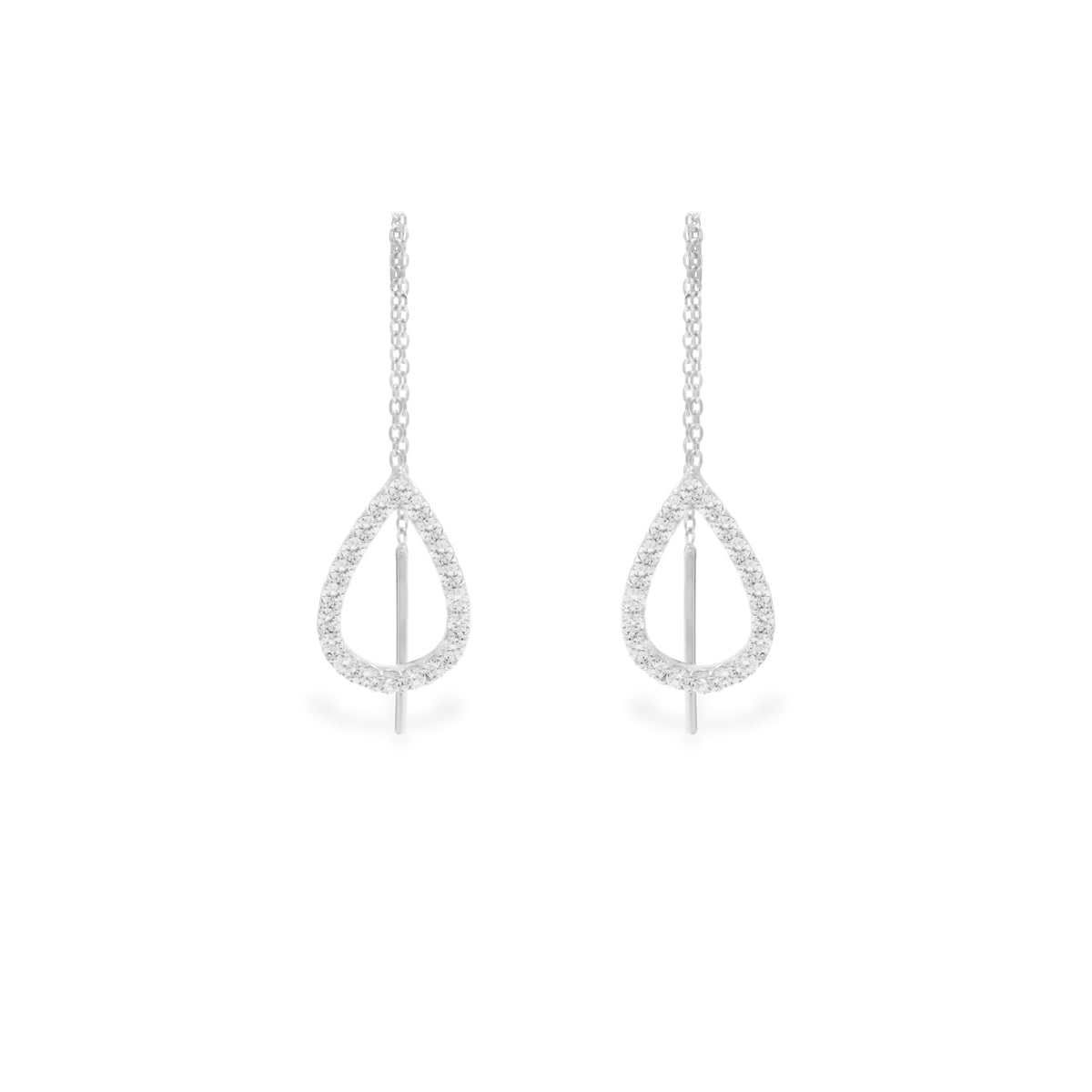 Anting Threader Koleksi Pears Sterling Silver 925