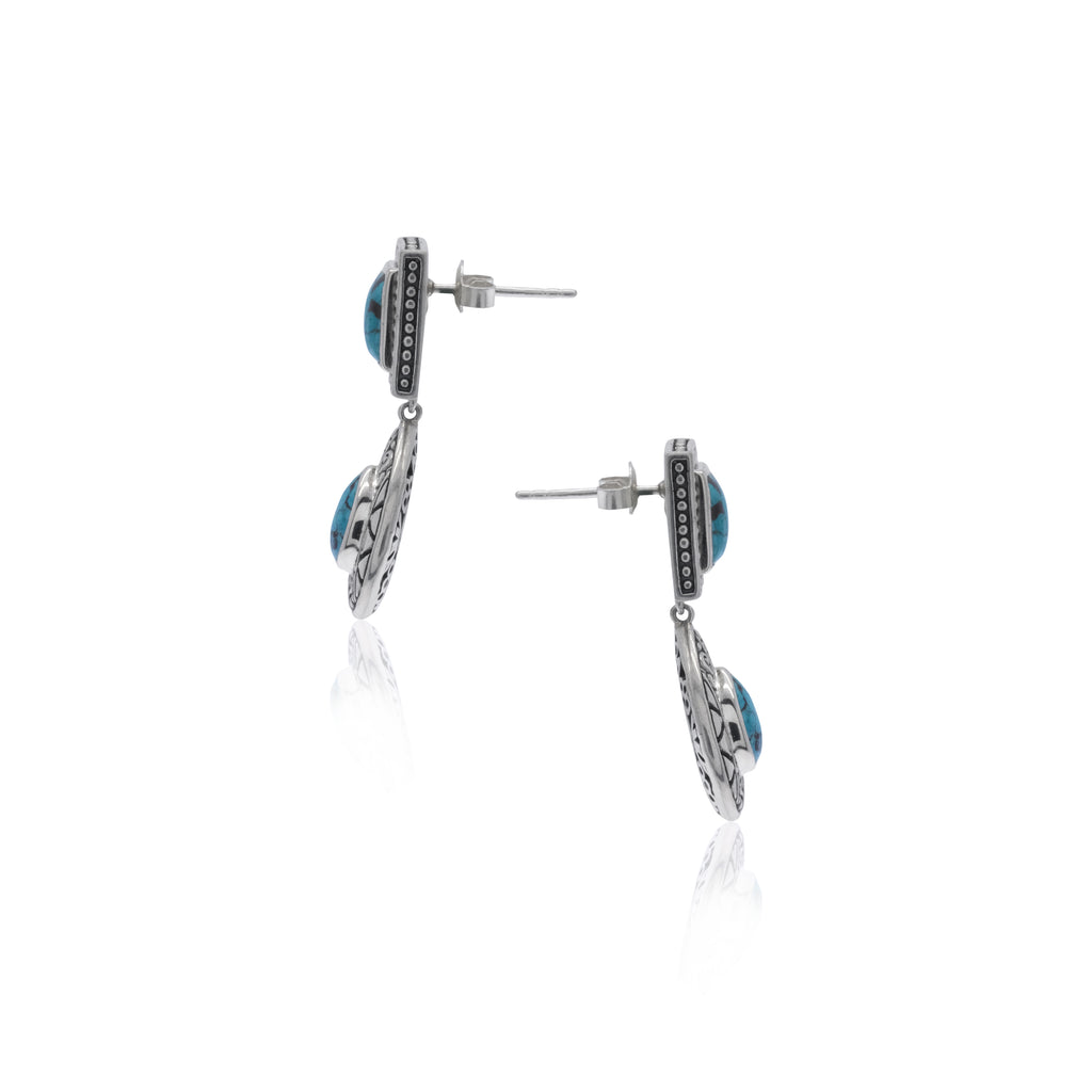 Anting Stud Perak Koleksi Bohemian Sterling Silver 925
